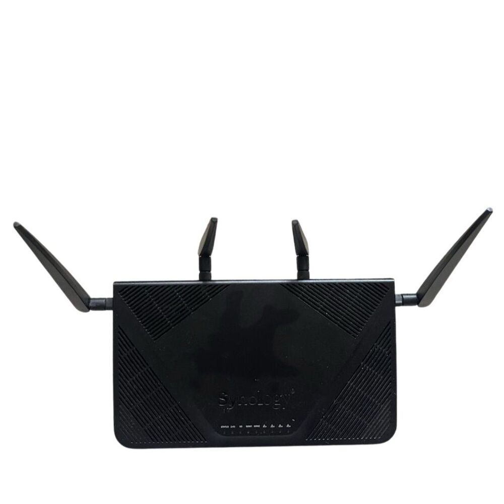 Synology Dual-Band Wireless Router 2600 Mbps 4 LAN Ports Black